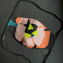 Load image into Gallery viewer, "Autumn Flower Pop" Gesichtsmaske, waschbar, cotton