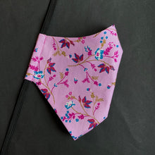 Load image into Gallery viewer, "Lilac Flowers" Gesichtsmaske, waschbar, cotton