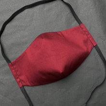 Load image into Gallery viewer, "Bordeaux" Gesichtsmaske, waschbar, cotton