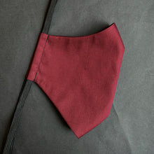 Load image into Gallery viewer, "Bordeaux" Gesichtsmaske, waschbar, cotton