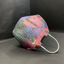 Laden Sie das Bild in den Galerie-Viewer, COV-R-IT "pixelboom", FFP2 Masken Cover/ Überzug. stylisch, luftdurchlässig, wiederverwendbar, waschbar, GOTS zertifiziertes Baumwollfutter.