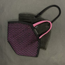 Laden Sie das Bild in den Galerie-Viewer, COV-R-IT "black" + 2xFFP2 Masken, FFP2 Masken Cover/ Überzug. stylisch, luftdurchlässig, wiederverwendbar, waschbar.