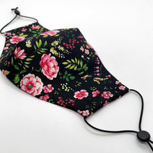 Load image into Gallery viewer, "Boho" Maske mit Gummi um die Ohren, Gesichtsmaske waschbar, 100% Baumwolle, Oeko Tex