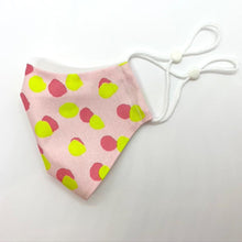 Laden Sie das Bild in den Galerie-Viewer, "Confetti" Maske mit Gummi um die Ohren, Gesichtsmaske waschbar, 100% Baumwolle, Oeko Tex