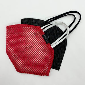 COV-R-IT "red" + 2xFFP2 Masken, FFP2 Masken Cover/ Überzug. stylisch, luftdurchlässig, wiederverwendbar, waschbar.